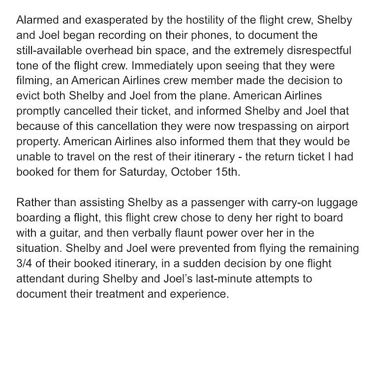 Maya de Vitry (@mayadevitry) on Twitter photo Dear <a href="/AmericanAir/">americanair</a>,
I have also contacted you through the Customer Relations contact form, as I was advised to do on the phone. I am hoping to hear from you regarding this incident. Dear <a href="/AmericanAir/">americanair</a>,
I have also contacted you through the Customer Relations contact form, as I was advised to do on the phone. I am hoping to hear from you regarding this incident.