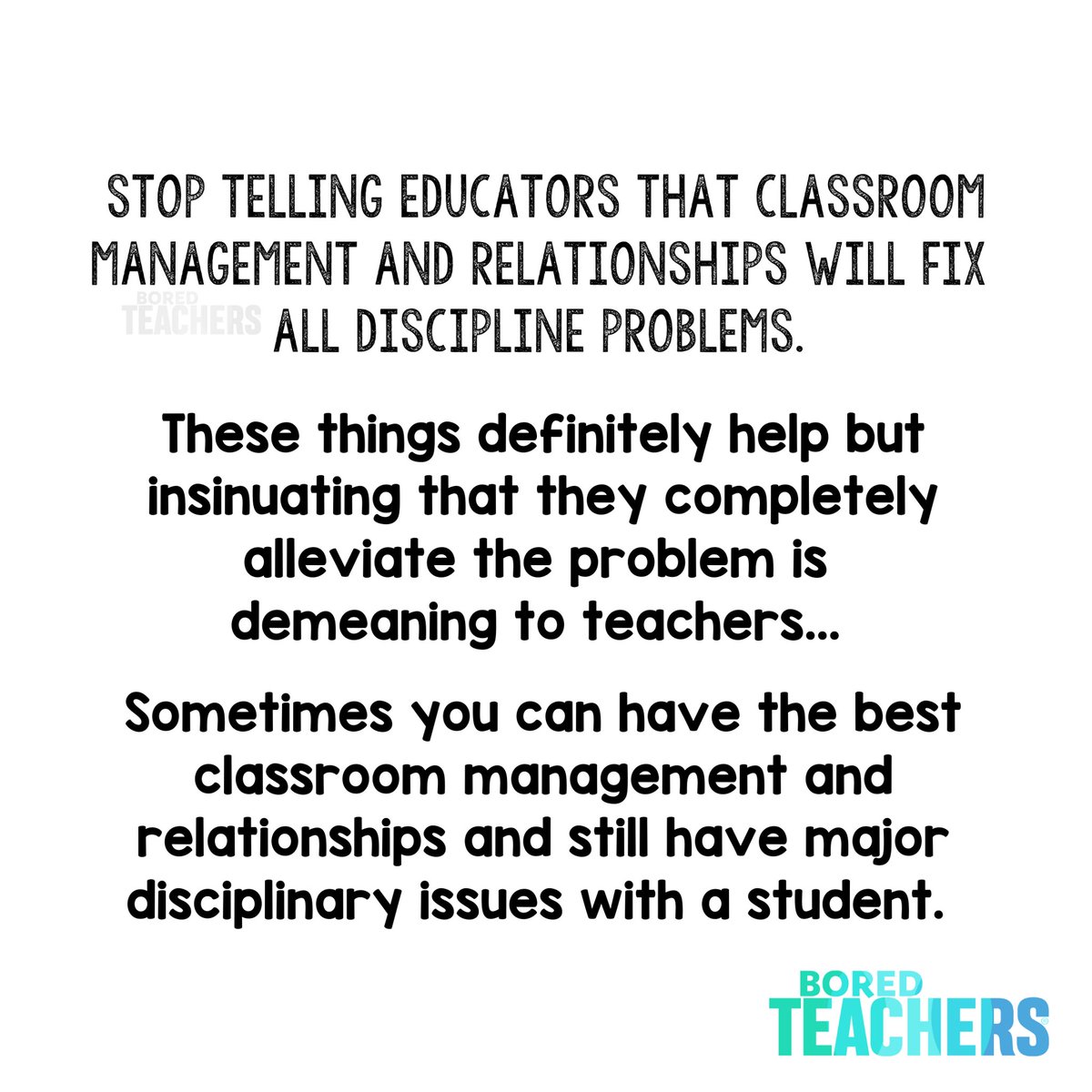 🙌 #boredteachers #teacherlife