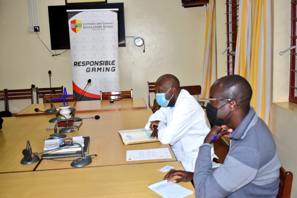 lgrb_uganda's tweet photo. Earlier: We're at @lacorr hospital in Gulu for a consultative meeting to establish a strategic program through which  individuals needing assistance with problem gambling can receive a referral to a trained treatment provider for assessment and treatment.
#ResponsibleGaming https://t.co/lb7u04yiDn