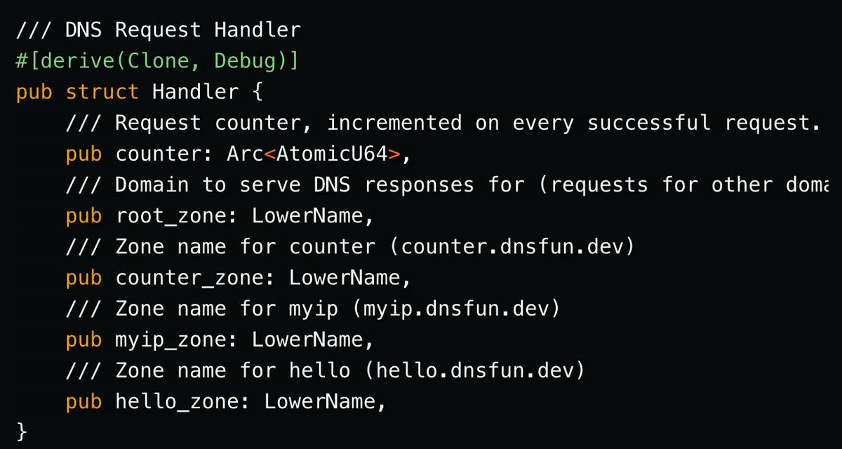 0xor0ne's tweet photo. Cool tutorial on how to write a DNS server using #Rust

Blog post: https://t.co/U12XjeknC7 
GitHub repo: https://t.co/PN200fppa5 

#learning #dns #rustlang #infotech #InformationTechnology https://t.co/3gqWhfnn8L