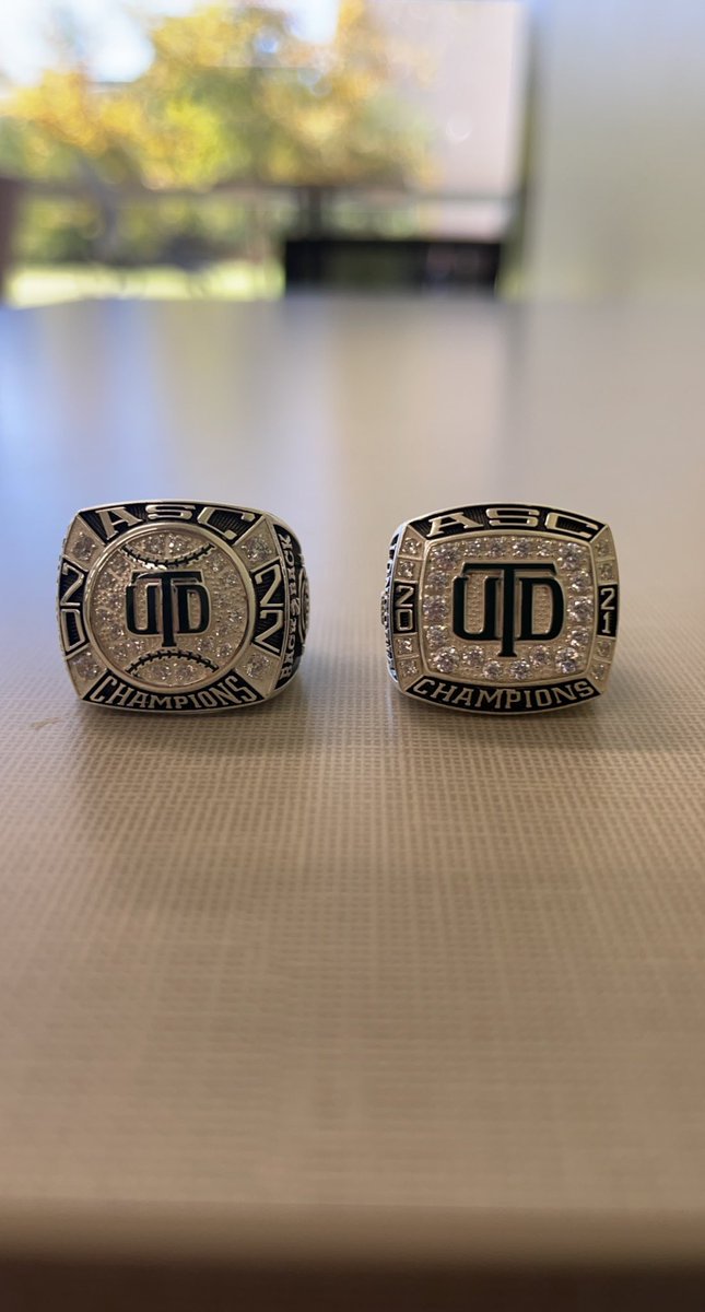 BACK 2 BACK ⚾️💍💍 <a href="/UTDBaseball/">UT Dallas Baseball</a>
