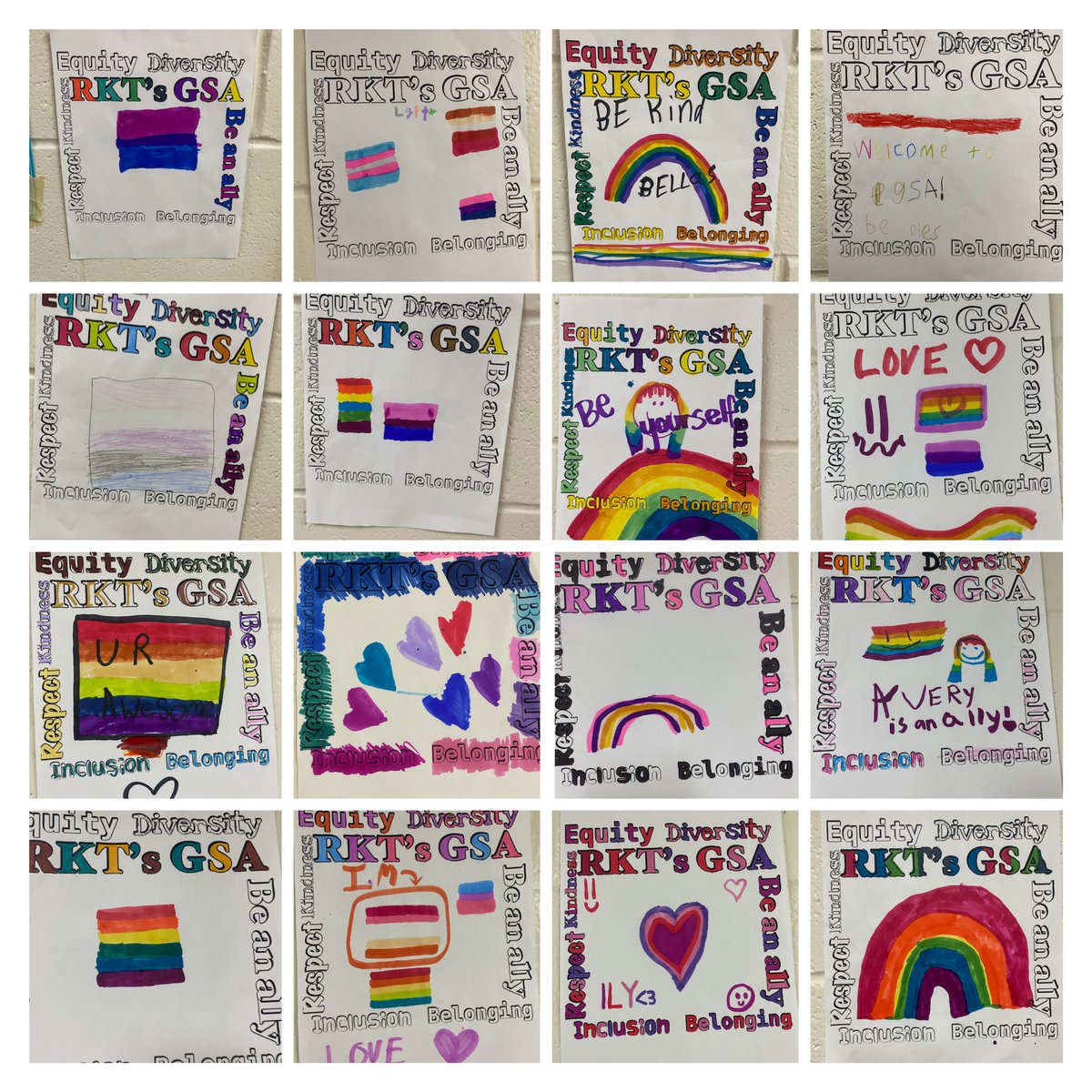 “A growing body of research confirms that the presence of a GSA has a positive &amp; lasting effect on student health, wellness, &amp; academic performance…. and improve school climates for all students .”gsanetwork.org/what-is-a-gsa/ <a href="/RkTelementary/">RKT_elementary</a>’s GSA showed up today⭐️19 #allies strong!