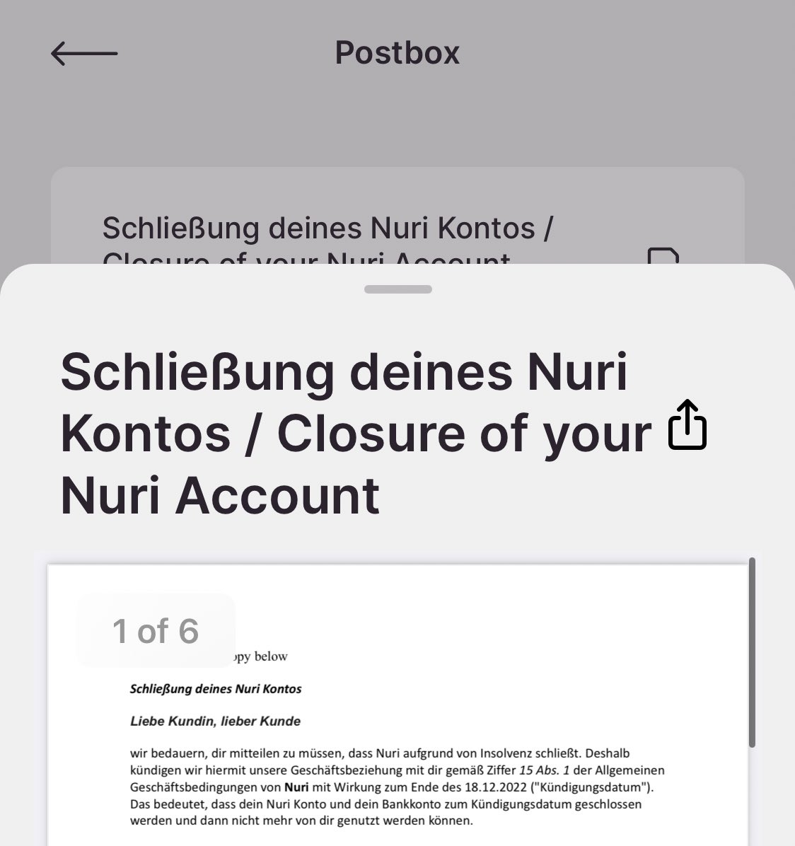 Nach <a href="/Vantikcard/">Vantik</a> nun auch <a href="/NuriBanking/">Nuri Banking</a> 😭😭
