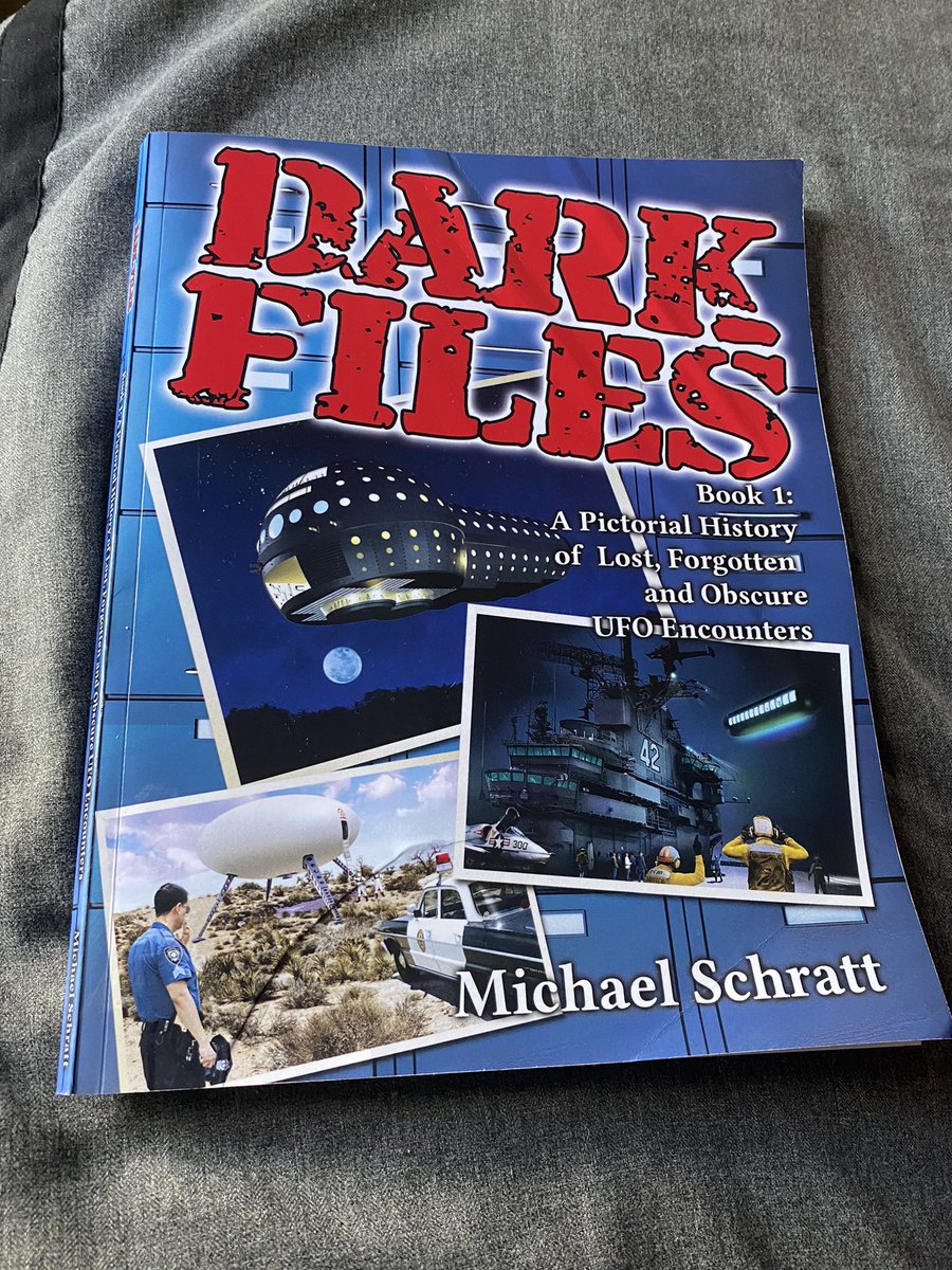 uaphenomenon's tweet photo. 10/10 would recommend this book “Dark Files” by Michael Schratt. These illustrations and stories of UFO sightings are really cool🛸👀 #ufo #ufotwitter #darkfiles #uap https://t.co/Hu3lyHgova
