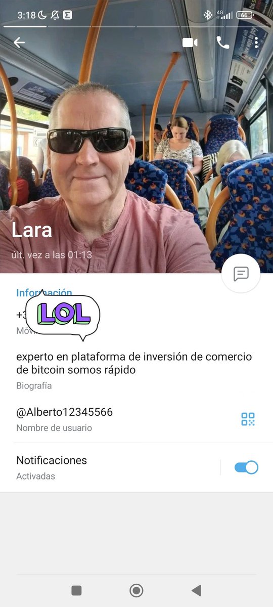 josete2k's tweet photo. @telegram_es @telegram este señor (si es que es su foto) ha usurpado el número de mi hermana, una niña con síndrome prader willy para usar su aplicación sin consentimiento. Por favor actúen. Ruego difusión. https://t.co/vW4H8NiClh