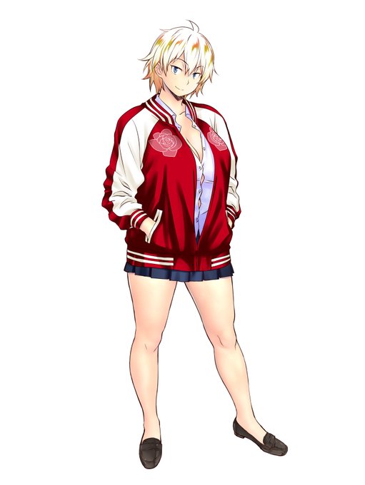 #ミニスカートの日 
ヤン子先輩も相当なミニスカ 