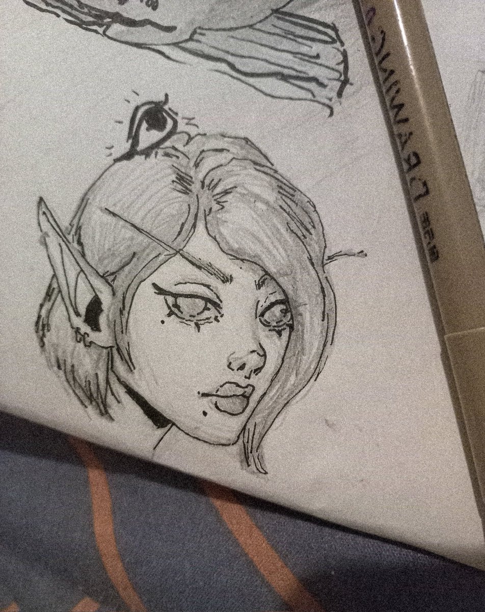 Flifa_fir's tweet photo. and some sketches. draw on paper more often, so
 
#sharpears https://t.co/HkuBYVIzuq