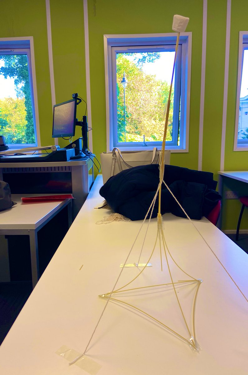 ChloeNota's tweet photo. #thespaghettichallenge Who says that lectures on leadership &amp; teamwork aren’t fun? (We managed 56cm!😬)👩🏼‍🎓 🍝 https://t.co/uJd2THh1s8