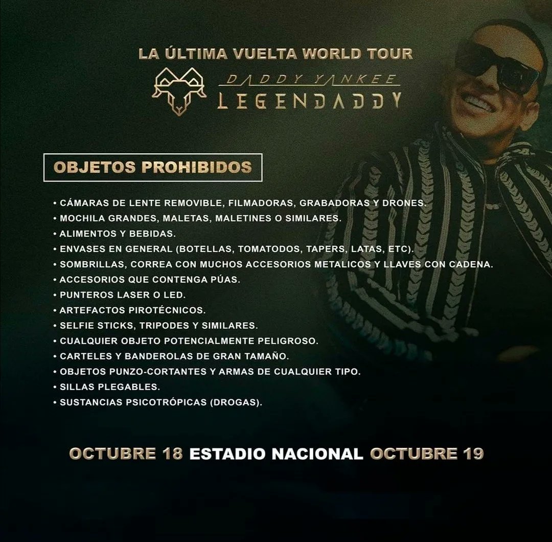 paseblanco's tweet photo. #Música | Todo lo que debes saber antes de asistir a uno de los conciertos más esperados del año, La Última Vuelta World Tour de Daddy Yankee

#PaseBlanco #Legendaddy #Daddyyankeeperu #music #concierto https://t.co/o8Y2x8p4EK