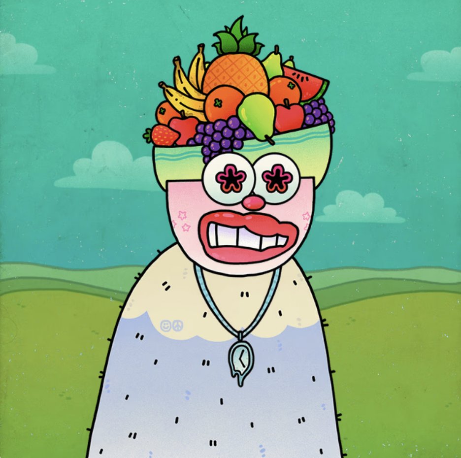 Say hello to my new friend!!!! 
Carmen Miranda kind of groupie 🍑🥭🍋🍊🫐🍒🍎🍉🍓
<a href="/peacevoid_world/">eee</a>