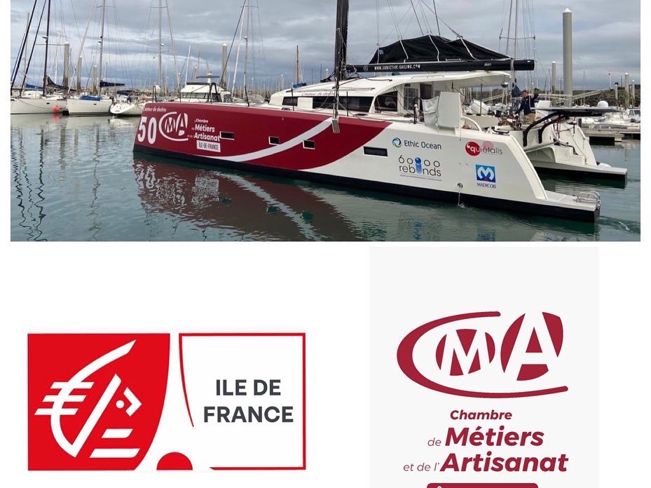 EAuffrayCMA92's tweet photo. Demain 250 apprentis #cfa de la @cmaidf accueillis à Granville par @BrieucMaisonneuve avant son départ pour la @routedurhum le 6 novembre ! 
Le bateau aux couleurs @cmaidf . 

Cette belle aventure sportive et pédagogique est soutenue par la @CE_iledefrance !!

#jbdesign #orc50 https://t.co/SNBGYOZtwl