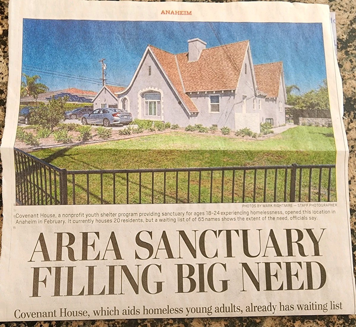 Check out our OC Register article that ran last week! We are so proud of this article, our new Anaheim campus, and the youth and staff that are there. If you live in the Orange County area, we’d love to connect with you and have you in our home!