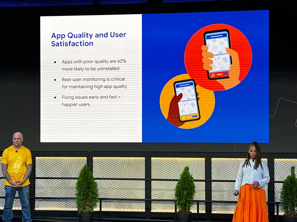 FlamelinkCMS's tweet photo. Another great Ignite Talk at #FirebaseSummit 'Advanced Alerting for @Firebase Release & Monitoring Products' with @mariah4christ_ & @adamvduke.
#Firebase #FirebaseCMS #Flamelink at #FirebaseSummit https://t.co/DYdNdVHcjs