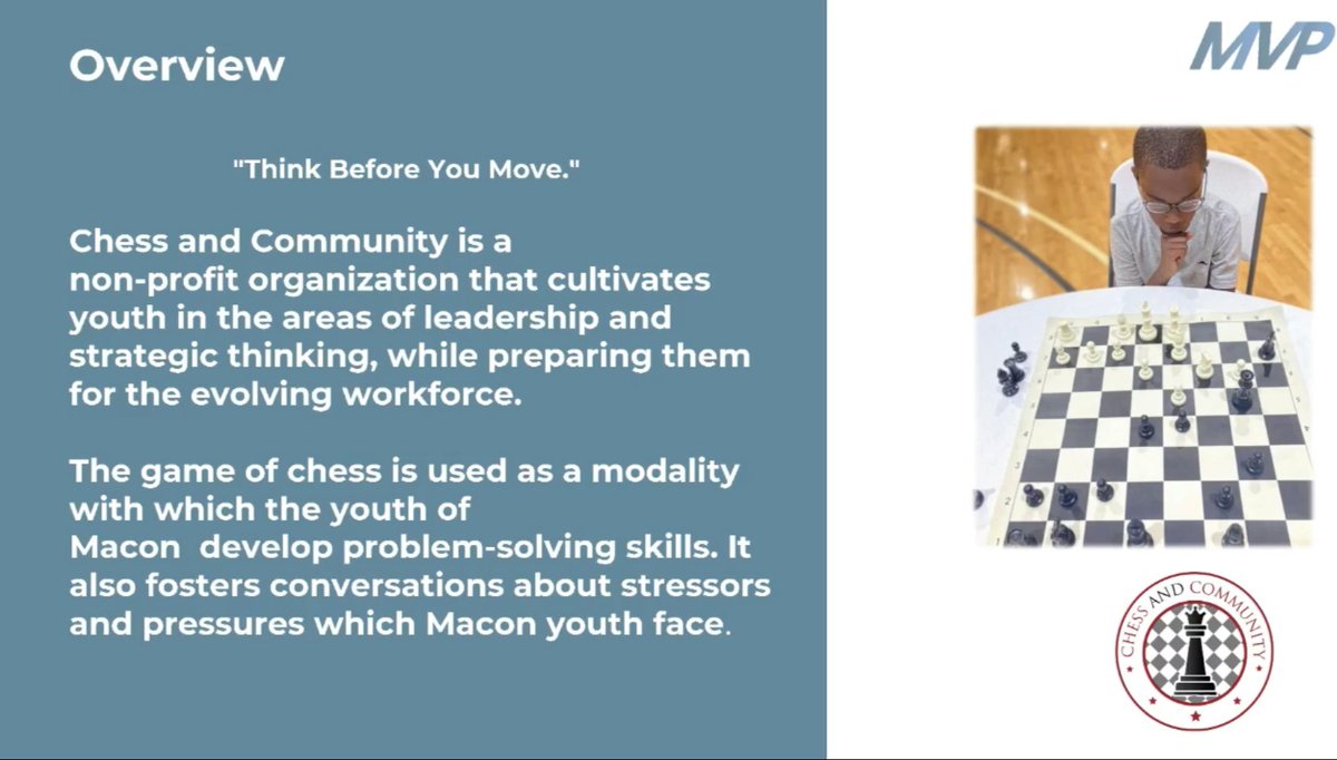 liz_lines's tweet image. Man from @MaconBibb created #ChessAndCommunity for youth brain development to foster strategic thinking and problem-solving abilities that can reduce violence and stress, inspire success in job seeking. Also work with robotics and basic coding. #STEM and job skills @maconnewsroom