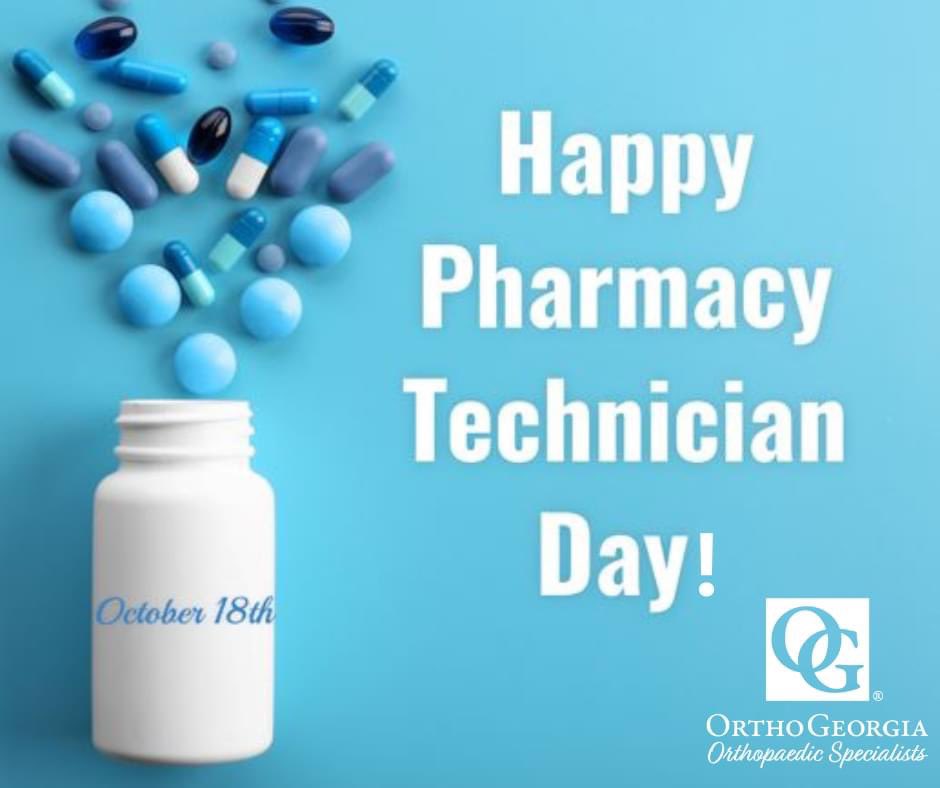 orthogeorgia's tweet photo. Thank you to our pharmacy technicians for all of your hard work to provide five star service at OrthoGeorgia's Pharmacy!
https://t.co/YYKo4IErH3
#pharmacytech #pharmacytechday #orthopedics #retailpharmacy #teamorthoga https://t.co/mFRL6yba6s