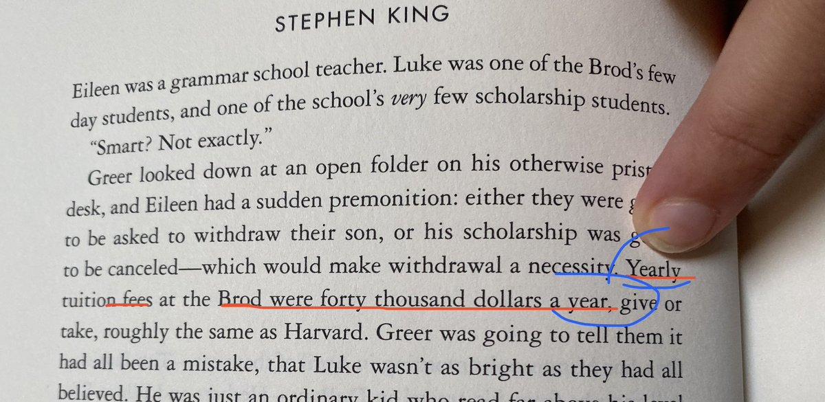 The pinnacle of parenting success for a word-nerd like me. My daughter pointing out a flawed sentence in a <a href="/StephenKing/">Stephen King</a> novel!