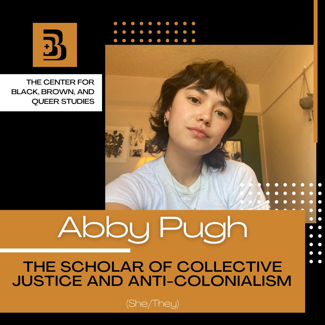 bbq_plus's tweet photo. Introducing our undergraduate fellows for the 2022-23 academic year!

Welcome, Abby Pugh! The scholar of #collectivejustice and anti-colonialism. https://t.co/zyI4QxQWvi