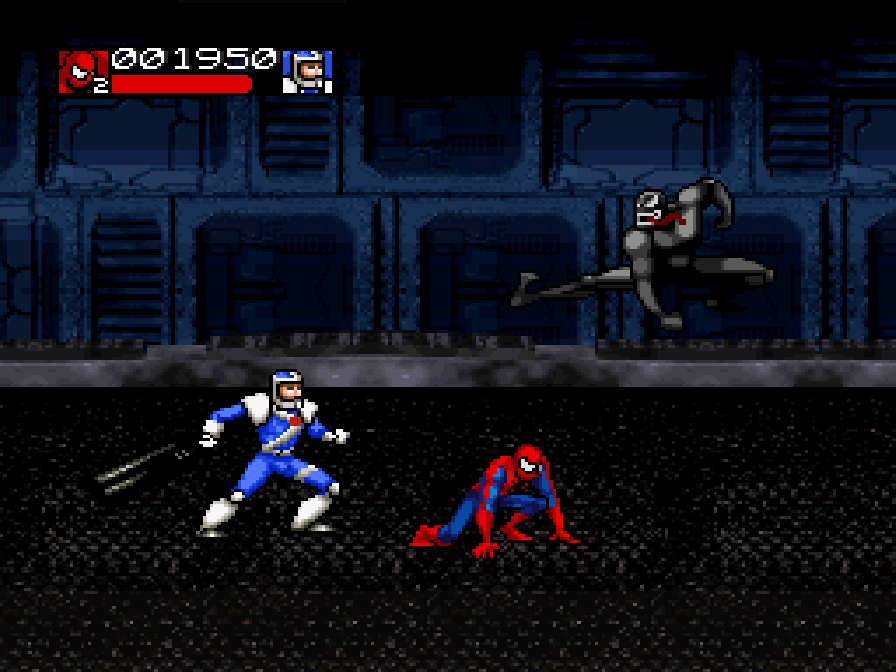 BuscandoElWarp's tweet image. El juego del día: #VenomSpiderManSeparationAnxiety (#SNES)
Creador:#SoftwareCreations 1995
Los comics saltaron del papel a este juego con esta adaptación haciendo que Venom y Spider-Man unan fuerzas contra la Fundación Life, está experimentando con un simbionte alienígena rojo...