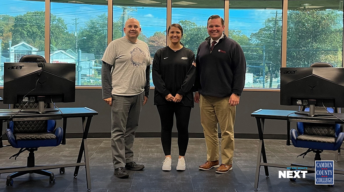 camdencc's tweet image. In honor of National Student Week, CCC staff shared their college and alma mater pride in Blackwood, Cherry Hill, and Camden City @NISTS! #TransferStudentWeek #wearewhatsnext #camdencc