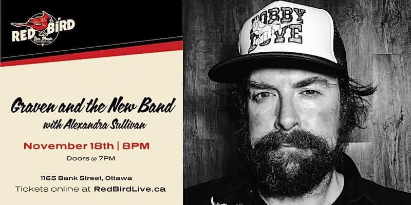 gravencanada's tweet photo. Ottawa: Excited to full-band frolic on the gorge stage at Red Bird Live for one of the final Graven shows of 2022 on Nov 18. Our magical pal Alexandra Sullivan will open up the night. Can’t wait. Sure to be a busy night so Get tix while ya can!

TICKETS: https://t.co/bf0bht3C31 https://t.co/AiQEbYrLVl