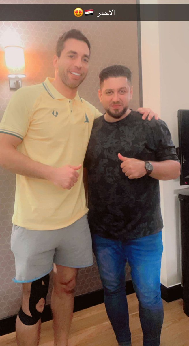 اسطورة كورة اليد المصريه احمد الاحمر 💚💛