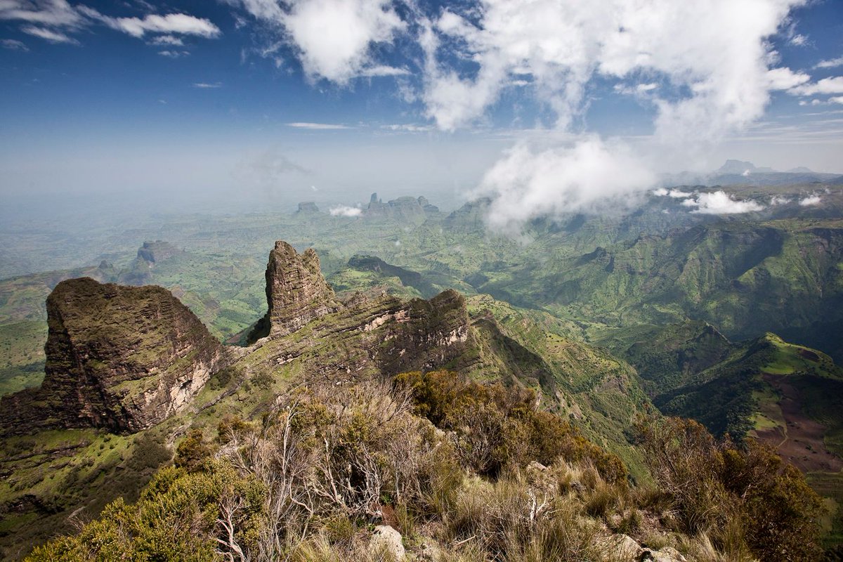 Exoticethiopian's tweet photo. The gorgeous land features of Semien Mountains-Africa's peak!
#Spectacularviews #Geologicalformations #VisitEthiopia #LandOfOrigins @visiteth251 @Landoforigins @SmartEthiopians @BeZyee @iyoba4u @AbrarSuleiman @TravelLeisure @lonelyplanet @BradtGuides #TheroofofAfrica https://t.co/giSM7vmEWg