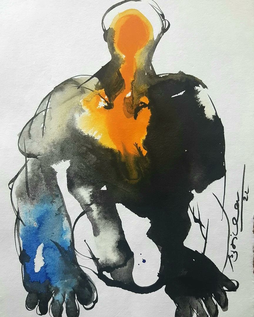 shrutikagosavi's tweet photo. Ink Drawings on Indian Handmade Paper
Size : A4 | Year: 2022
#inkdrawing #paperworld #shrutikagosavi #intuitionexpressionstudio #intuitivedrawing #contedrawing #dubaiartevents #dubaiartist #nftartists #contemporaryartist #abstractdrawing #handmadepaper #indianink #biennaleio https://t.co/EC3TfArgMY