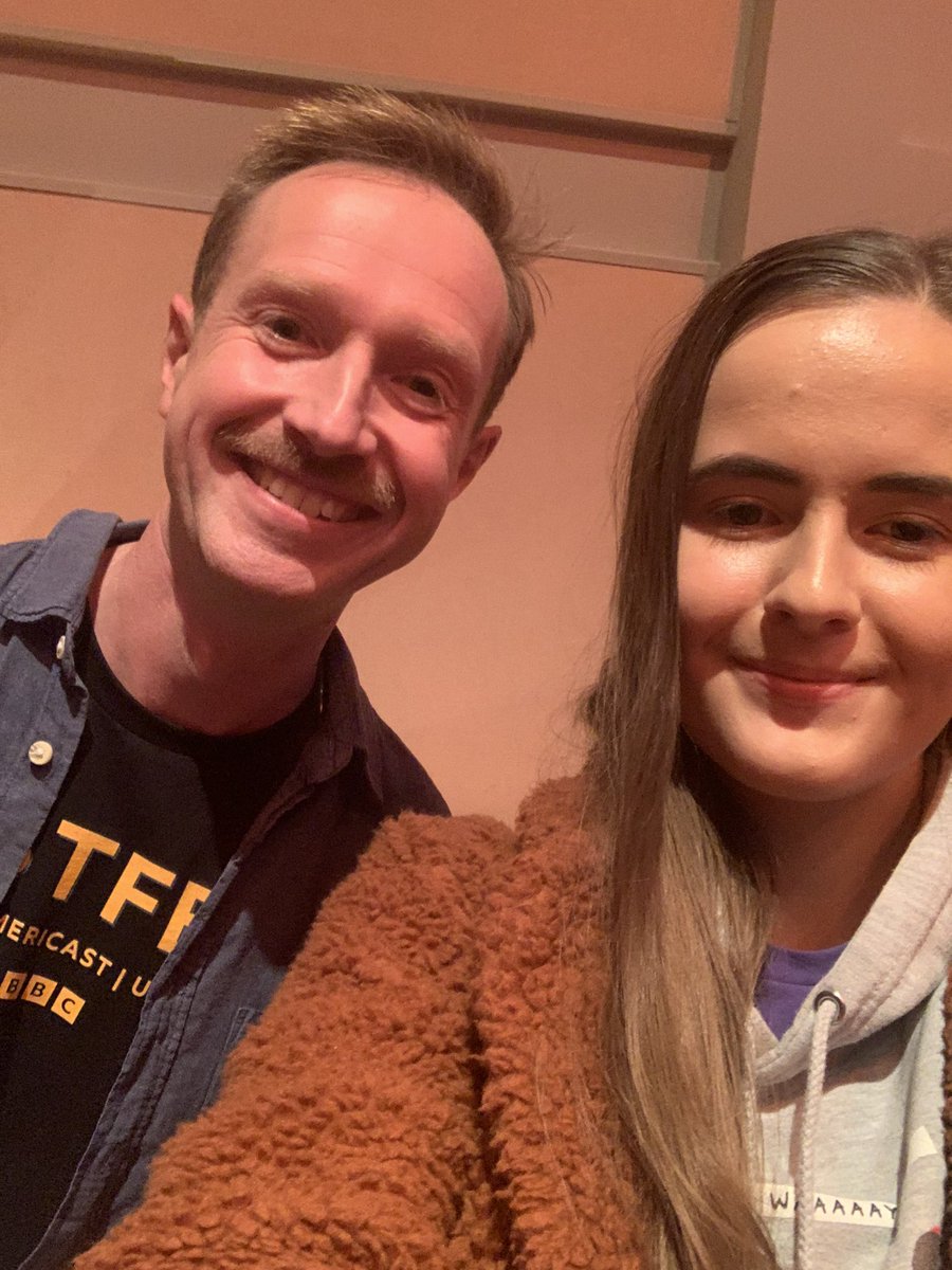 lauren_mcgaun's tweet photo. Such an amazing evening at #castfest to celebrate the BBC’s 100th birthday. Hearing from @vicderbyshire @ChrisMasonBBC @BBCsarahsmith and others.
Rounded off by selfies with @adamfleming and @mariannaspring 🙌🏼💗 https://t.co/gHjZBG0s9E