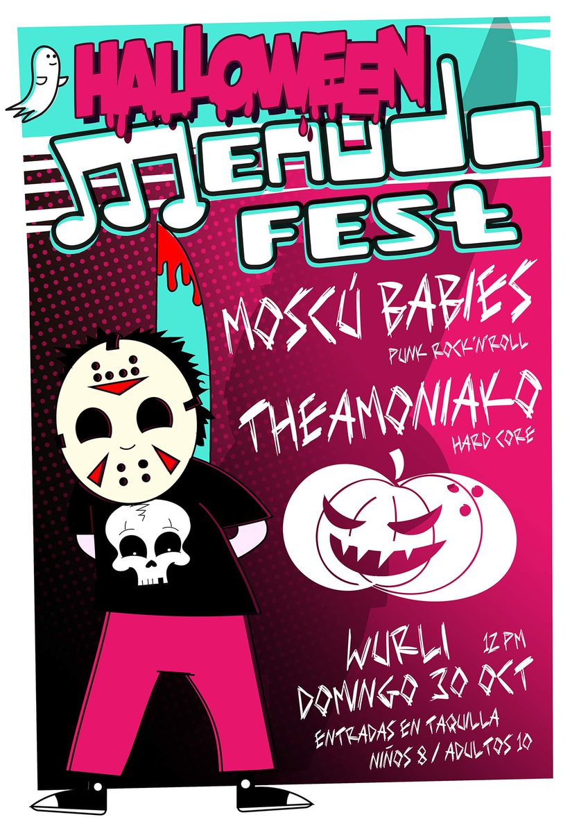 Cuando estás componiendo, PERO te llaman para el <a href="/MenudoFest/">MenudoFest</a> , dejas lo que estés haciendo Y VAS A TOCAR PARA EL MEJOR PÚBLICO EVER. Ésto es así de aquí a Moscú. Nos vemos el día 30 🎃👻