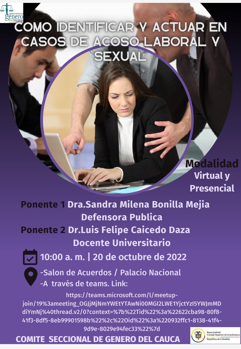 DesajCauca's tweet photo. Participa este jueves 20 de octubre, a las 10:00 a.m., a través del link:

https://t.co/uvEy3y4slC https://t.co/feDt2DjWMA