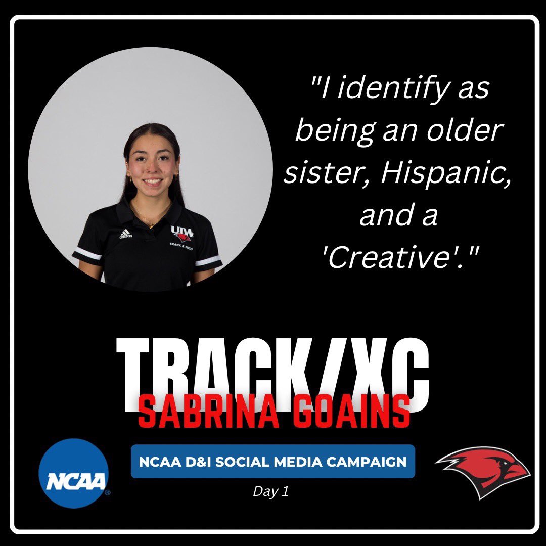 UIWTrackXC's tweet photo. We bring everything to our sport and we are better together @uiw_dei @UIW_SAAC 

#NCAAInclusion | #TheWord https://t.co/nqn4Mj7CVO