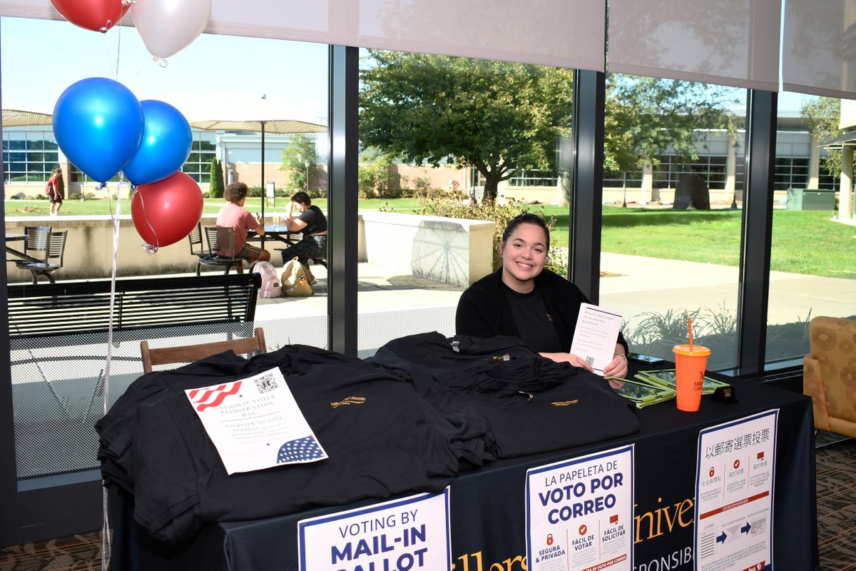 millersvilleu's tweet photo. Join APSCUF and the Center for Civic Responsibility and Leadership for a voter registration drive on Wednesday, Oct. 19 from 9 a.m. - 2 p.m. in the Stayer Hall lobby and McNairy Library! https://t.co/QxII1Yk3ox