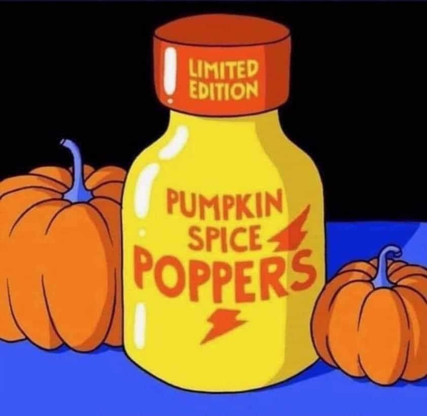 The sweet scent of pumpkin spice and gay sex