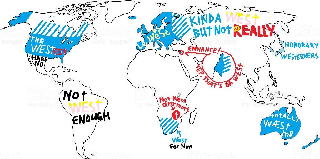 what’s “the west”?
we use the term all the time. 
but it’s a problematic concept.