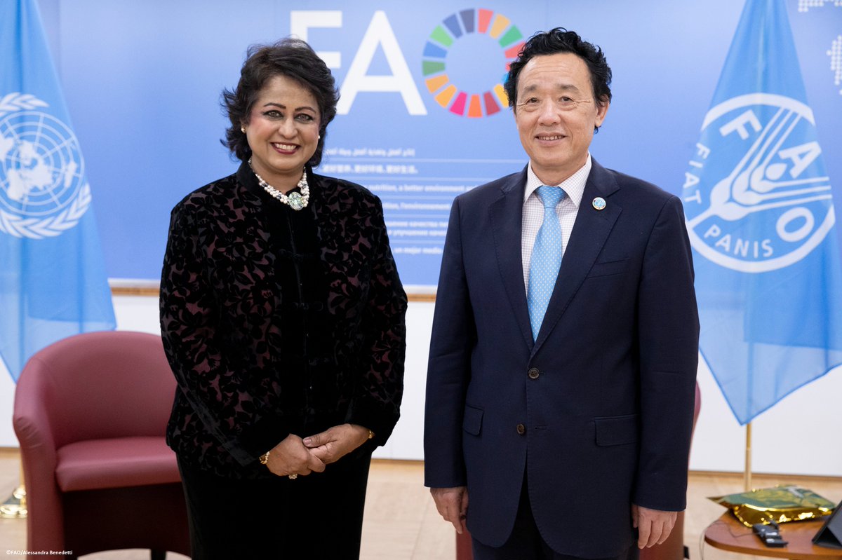 FAO Director-General QU Dongyu tweet media