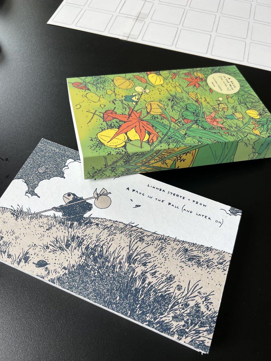 WeedyVerge's tweet photo. These two delicious books by @turndecassette arrived in my mailbox today. The drawings are even more delicate &amp; poignant than I had imagined. https://t.co/iHrgDZvDBR