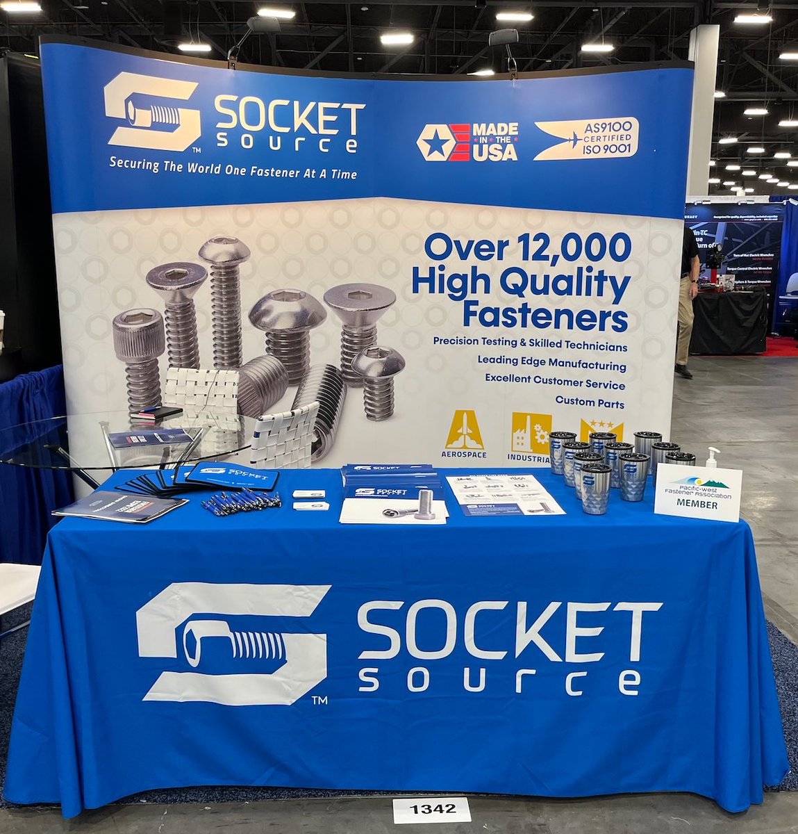 1_socket's tweet image. Come visit Socket Source at the Fastener Expo! 
Booth 1342.

#socketsource #fastenerfair #Fastenerexpo #madeintheusa #vegas