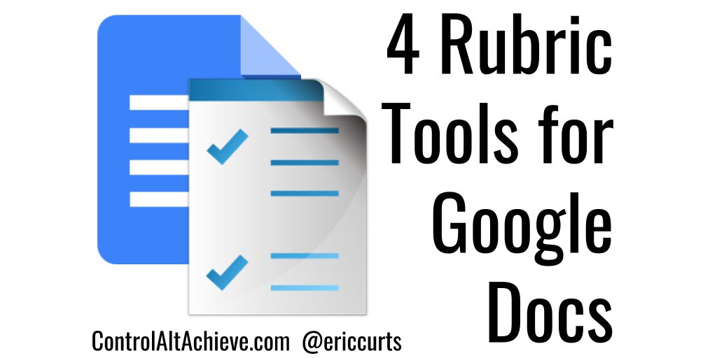 4 Fantastic Rubric Tools for Google Docs controlaltachieve.com/2017/12/docs-r… #GSuiteEDU #ControlAltAchieve