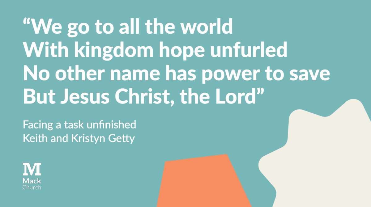 "And this gospel of the kingdom will be preached in the whole world as a testimony to all nations, and then the end will come." Matthew 24:14

We celebrated on Sunday that people from all tribes, tongues and nations will be in heaven praising God.