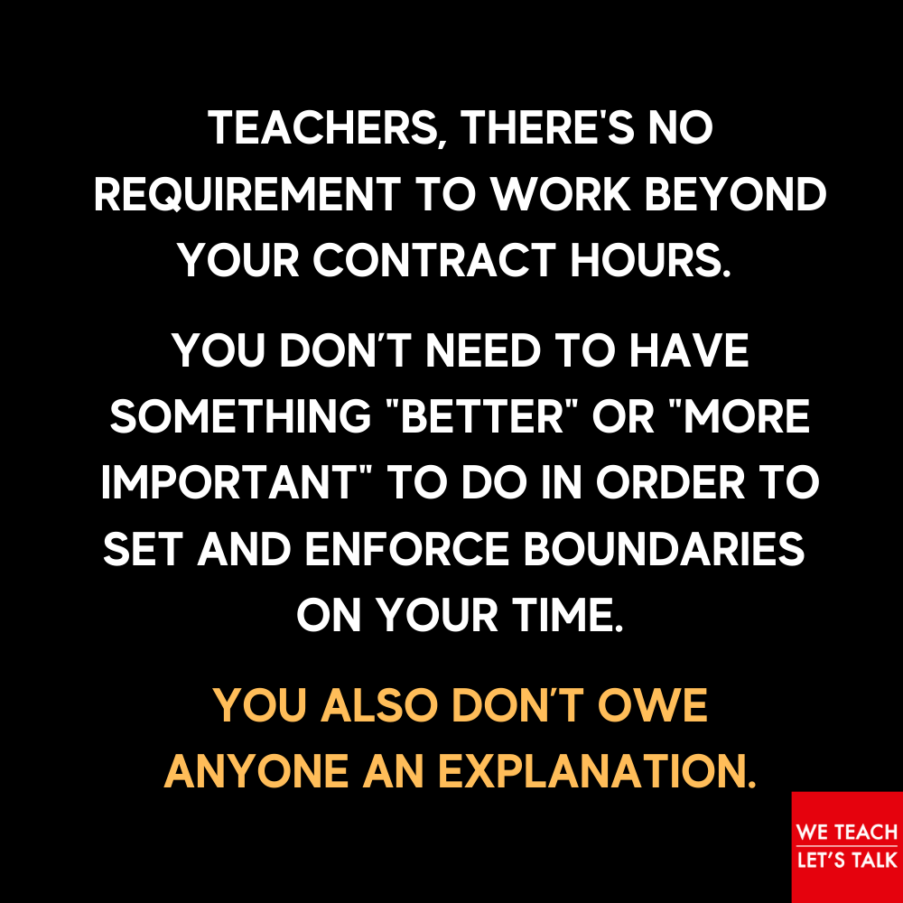 Bored_Teachers's tweet photo. Boundaries are so important. #boredteachers #teacherlife https://t.co/KcLUwx7jcR