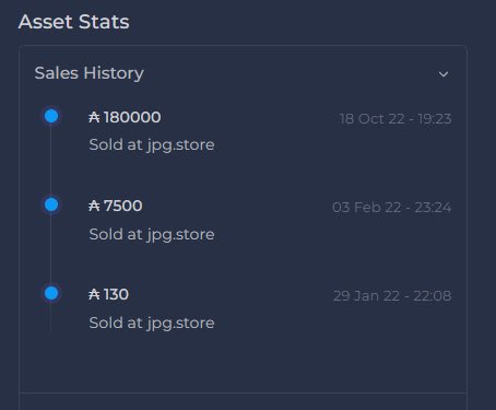 iTo (@fisio_ito) on Twitter photo 🥹🥹🥹🥹🥹🥹🥹🥹🥹🥹🥹
Imagine selling your NFT for 130 Ada and seeing it sell for 180,000 $Ada 9 months later 🙃
Please, someone make sure the previous owner is ok 🥲
<a href="/the_ape_society/">The Ape Society</a>
#BagFumbled #NGMI #NFTs 🥹🥹🥹🥹🥹🥹🥹🥹🥹🥹🥹
Imagine selling your NFT for 130 Ada and seeing it sell for 180,000 $Ada 9 months later 🙃
Please, someone make sure the previous owner is ok 🥲
<a href="/the_ape_society/">The Ape Society</a>
#BagFumbled #NGMI #NFTs