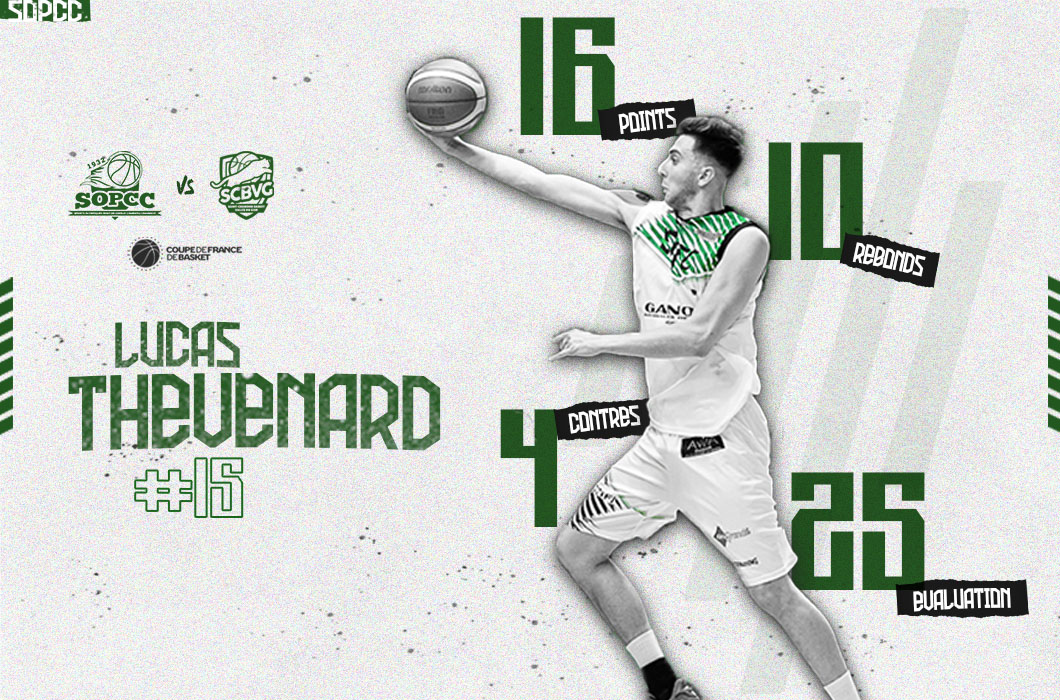 SOPCC_Basket's tweet photo. 𝙇𝙪𝙘𝙖𝙨 𝙏𝙝𝙚𝙫𝙚𝙣𝙖𝙧𝙙, 𝙢𝙚𝙞𝙡𝙡𝙚𝙪𝙧 𝙞𝙨𝙚́𝙧𝙤𝙞𝙨 ! 🏅

Face à @SCBVG, Lucas Thevanard aura sorti un gros match mais n'aura pu empêcher la défaite des siens !

#SOPCC https://t.co/72YCaoCkJv