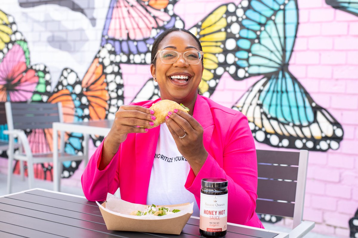<a href="/chefindiaco/">Chef India</a> founded <a href="/saucequeenusa/">Sauce Queen U.S.A.</a> to bring her style of cooking into homes.

Find out how she's navigating funding at the #blackwomeninfood Convos in #Atlanta on Oct at <a href="/modatl/">Museum of Design Atlanta</a>. RSVP: blackwomeninfood.org/events 

Sips by <a href="/Phreshlyco/">Phreshly.co</a>
Presented by @eatokratheapp