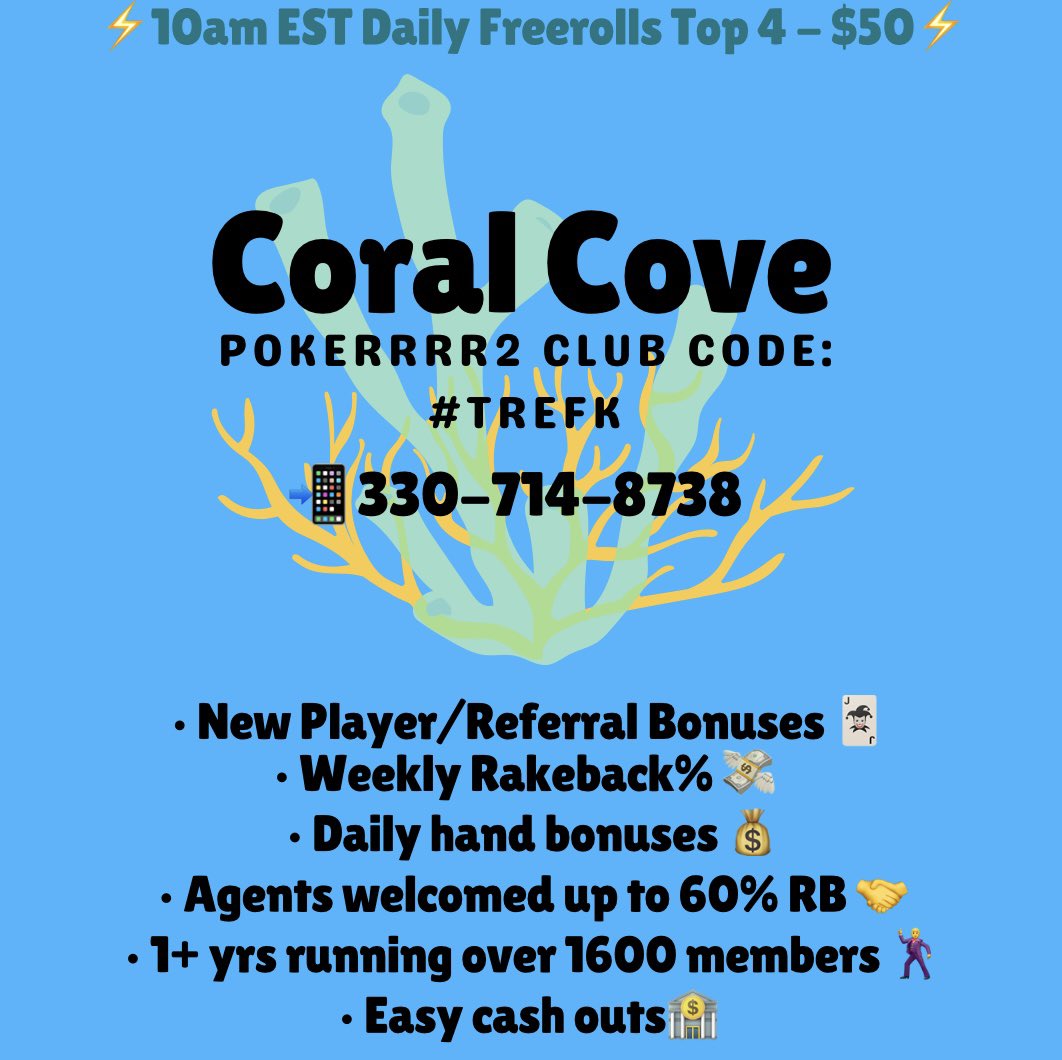 KeithAllenVanke's tweet photo. 🚨Cash games all day🚨PLO4&amp;5 Text: 330-714-8738 💌Telegram: @specialk to get setup! Top 4 - $50 Freeroll + player bonuses and more🏧 pokerrrr2 app: #TREFK 

#pokerrrr2 #pokerlife #PokerNight #PokerConnectors #highstakes #ThisIsNotAnExcuse #HouseOfTheDragonHBO #onlinepoker #poker https://t.co/w70EJ6ef04