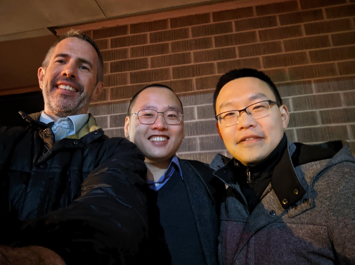 Great spending time @INFORMS2022 with former <a href="/LindnerCollege/">Lindner College of Business</a> PhD Students, Muer Yang and Feng Mai, now successful professors!