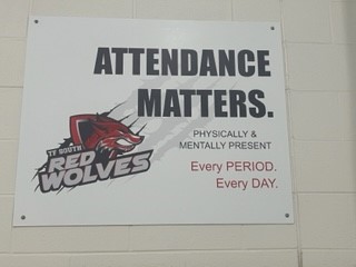 TFSGuidDept's tweet photo. New signage going up around campus 🔥🔥 

Academics
Attendance
Pride

Thank you, Principal Gourley.  @GolfTfs @TFSo_Athletics @TFSRedWolves https://t.co/pPGvLPDyGq