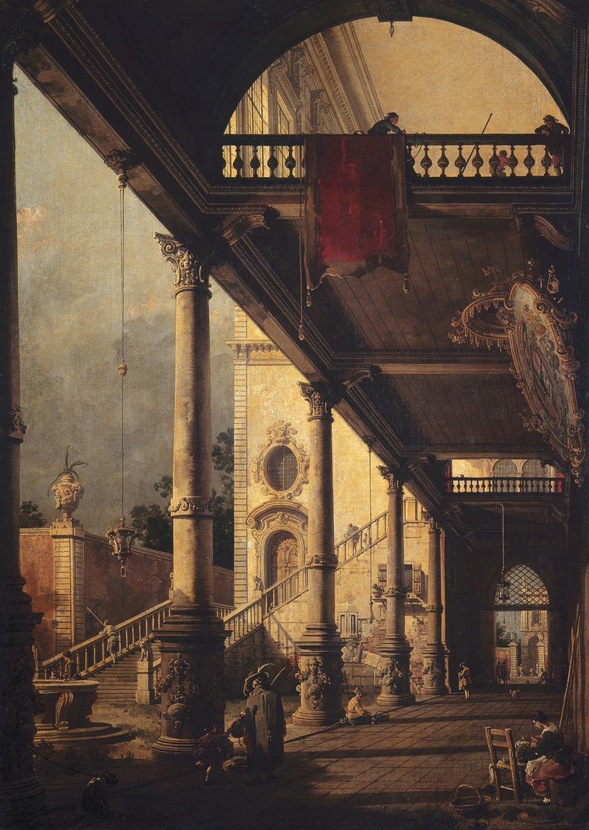 ArtistCanaletto's tweet photo. Perspective with a Portico, 1765 #canaletto #rococo https://t.co/4XdV5Mw1KJ https://t.co/6ionyOAf4O