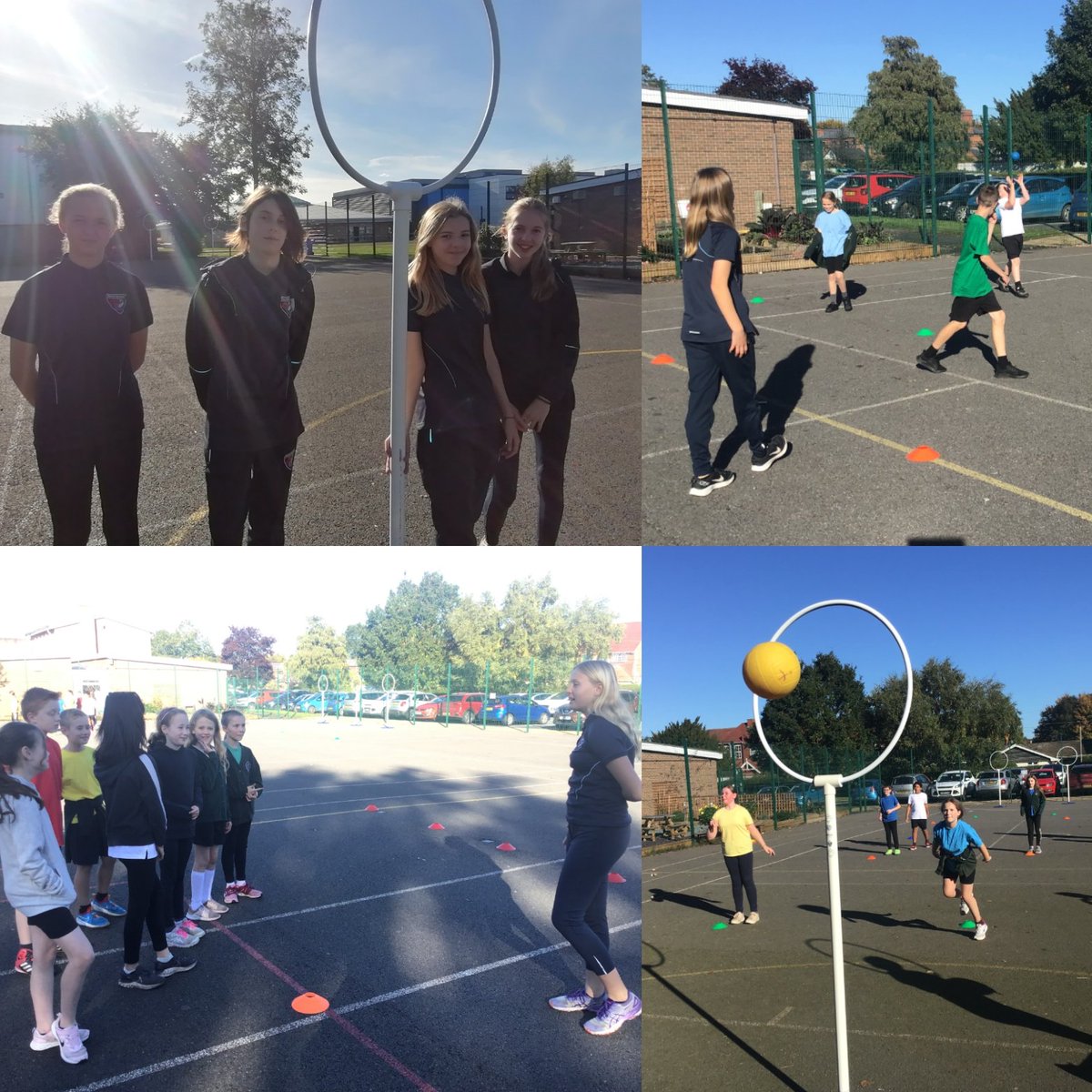 Proud to host all x3 classes of y6 from <a href="/newport_ce/">Newport CE Junior School</a> today for quidditch taster session. With the help of x6 fantastic y9 <a href="/BBSPE/">BBSPE</a> leaders.
