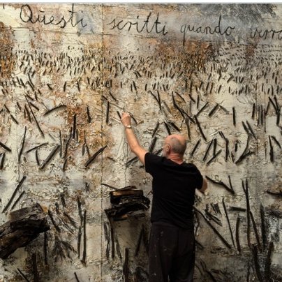 What interests me is the transformation, not the monument. I don’t construct ruins, but I feel ruins are moments when things show themselves. A ruin is not a catastrophe. It is the moment when things can start again.

#AnselmKiefer