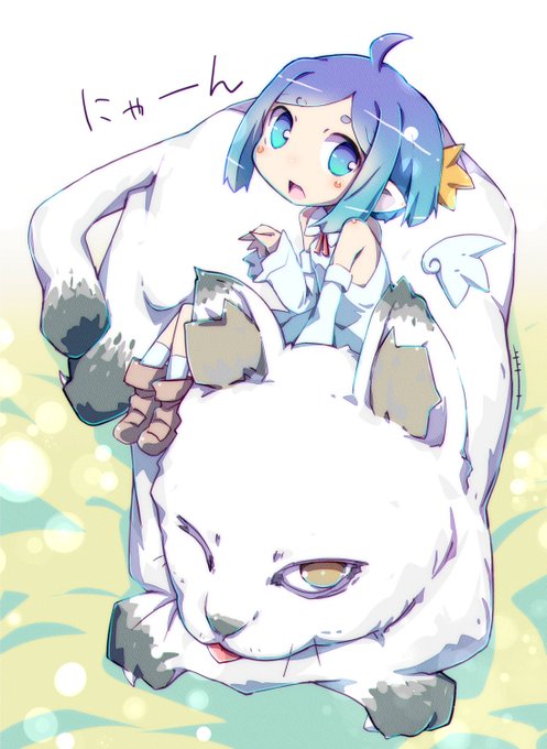 過去絵着色
にゃーん 